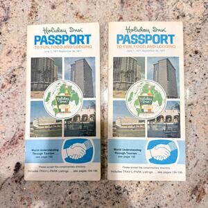 1971 Holiday Inn Food Lodging Guide Directory Vintage Hotel Travel Booklet t30